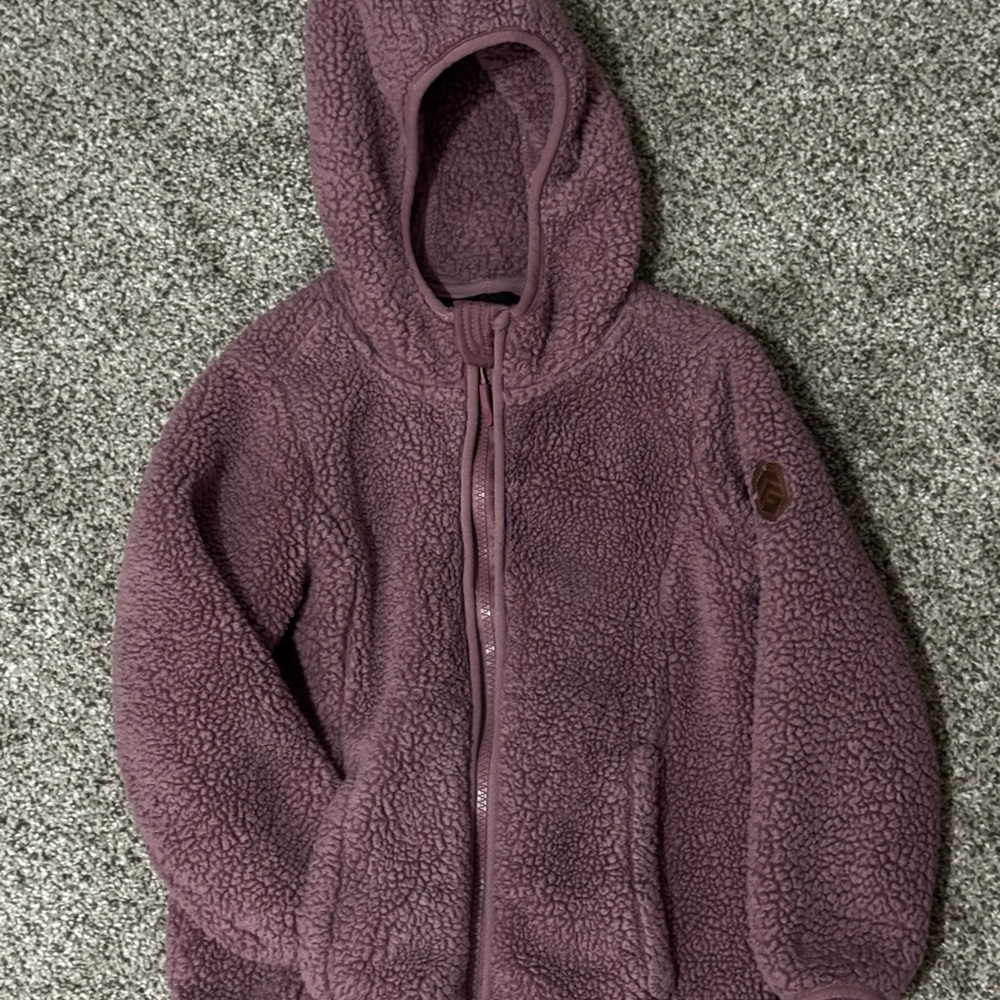 2/$10! Free Country Lavender Sherpa Jacket